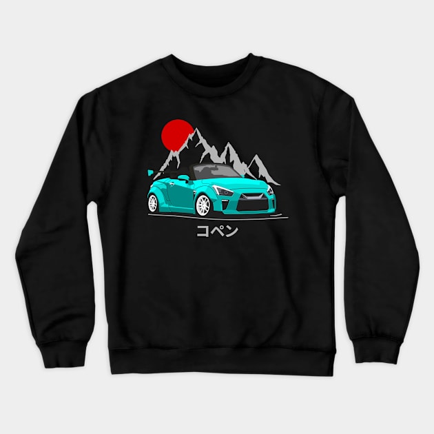 Daihatsu Copen gr Sport Crewneck Sweatshirt by Rebellion Store